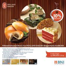 Di sini juga tersedia kue ulang tahun dan pernikahan. Manjakan Lidah Dengan Promo Kartu Kredit Bni