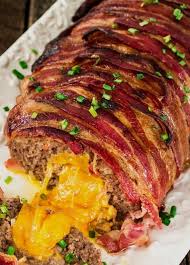 Bacon Wrapped Cheese Stuffed Meatloaf Recipe Cheese Stuffed Meatloaf Meatloaf Recipe With Cheese Meatloaf Dinner