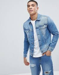 Replay Lightwash Denim Jacket Asos Denim Jacket Trend Light Wash Denim Jacket Denim Jacket