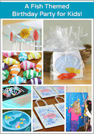 One of my favorite pieces was the direction signs that matched the rest of the decorations of the party. A Fish Themed Birthday Party Buggy And Buddy