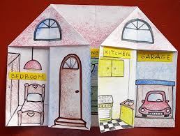 Kids Love English Parts Of The House Teach English To Kids Art Activities Art Lessons