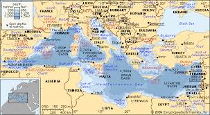 Mediterranean Sea Geography At Duckduckgo Map Of The Mediterranean Mediterranean Azov