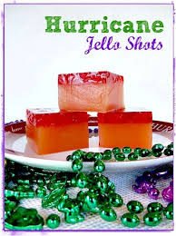 Let S Get Ready For Mardis Gras With These Hurricane Jello Shots Mardigras Jello Shots Jello Pudding Shots Jello Shot Recipes