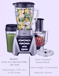 Oster Pro 1200 Blstmb Cbf 000 Blender Combo In 2020 Blender Food Processor Best Blenders Food Processor Recipes