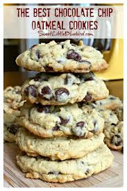 The Best Chocolate Chip Oatmeal Cookies Oatmeal Chocolate Chip Cookies Oatmeal Chocolate Chip Cookie Recipe Chocolate Chip Oatmeal