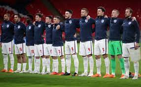 England players jude bellingham and tyrone mings of england take the knee ahead of the international friendly match against austria at the riverside stadium on june 02, 2021 in middlesbrough. England Men S National Soccer Team Schedule For 2021