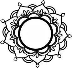 Download Monogram Mandala Svg Etsy Mandala Tattoo Design Simple Mandala Lotus Mandala Tattoo