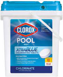 How to shock a hot tub with chlorine tablets. Clorox Xtra Blue 40 Pound 80 Tab Pool And Spa 3 Inch Long Lasting Chlorinating Tablets Walmart Com Walmart Com