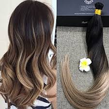 Ahead, we rounded up 20 blonde ombre hair color ideas, from soft and subtle highlights to intentionally bold layers. Full Shine 18 1g Per Strand 50g Per Package Ash Blonde Ombre Hair Extensions Color 2dark Brown Fading To 6 Chestnut Brown And To 18 Ash Blonde Remy I Tip Hair Extensions