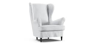 Ikea samt sessel ohrensessel strandmon dunkelgün velvet hocker. Bezug Fur Strandmon Ohrensessel Comfort Works