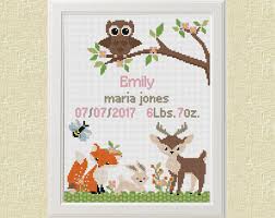 Cross stitch heute bestellen, versandkostenfrei. Baby Announcement Cross Stitch Baby Tree Birds Cross Stitch Etsy Animal Cross Stitch Patterns Cross Stitch Patterns Baby Cross Stitch Patterns