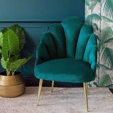 sienna teal velvet shell chair available from audenza tealbedroom teal living rooms velvet living room living room decor