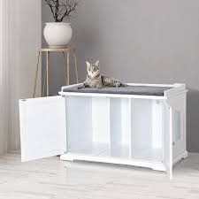 Free shipping on orders of $35+ and save 5% every day with your target redcard. Cat Hidden Litter Box Enclosure Bench Hall End Table Pet Kitty Cabinet Wood Walmart Canada