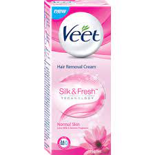 This aloe vera hair removal cream is dermatologically tested and can be used for legs, arms, underarms and bikini hair removal. Buy Veet Hair Removal Cream For Normal Skin Bikini Hair Removal Cream Veet
