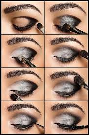 Black And Silver Eye Makeup Make You Green Eyes Come Alive Smokey Eye Makeup Tutorial Eye Makeup Night Makeup