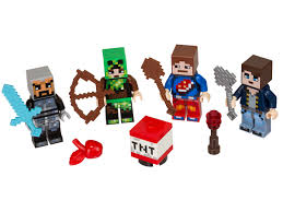 I will post it later because i am not at my main computer right now. Lego Minecraft Skin Pack 1 853609 Minifigures Buy Online At The Official Lego Shop De