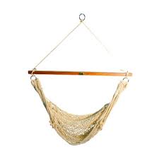 This hanging cotton rope chair spells rest and relaxation. Cotton Swing Chairs Hammock Chairs Target