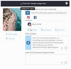 Moreover, these app features like cropping, filters, trimming videos, image rotation, and adding text descriptions to your posts before you schedule. Sked Social Reviews 2021 Details Pricing Features G2