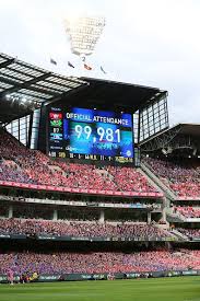 The Crown Figure Is Seen During The 2016 Afl Grand Final Match Between The Sydney Swans And The Western Bulldogs At Melbourne Cric Western Bulldogs Afl Bulldog