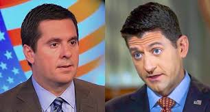 Paul Ryan sides with Devin Nunes in Justice Department dispute over  Trump-Russia dossier: report