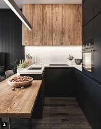 It Is No Secret In The Design World That Dark Kitchens Are All The Rage Right Now Black Kitchens Have Been Cuisine Americaine Cuisine Moderne Cuisines Deco