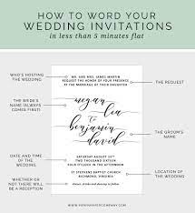 At A Loss For What To Say On Your Wedding Invitations Here S H Wedding Invitation Message How To Write Wedding Invitations Wedding Invitation Wording Examples