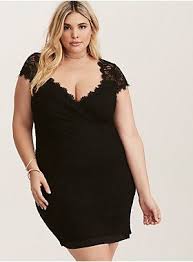 Special Occasion Black Lace Cutout Back Skater Dress Plus Size Cocktail Dresses Dresses Fashion