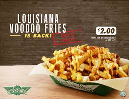 Wingstop offers various flavors of chicken wings. Wingstop Singapore Wingstop Fans We Ve Heard You Louisiana Voodoo Fries Is Now Back At Our Vivocity Outlet Facebook
