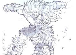 ¡pinta una imagen del increíble hulk! Dibujos De Gogeta Vs Broly Para Colorear Novocom Top