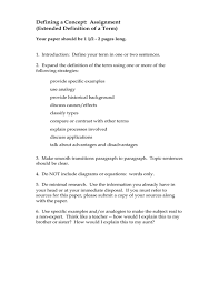 Before we look at how to title a research paper, let's look at a research title example that illustrates why a good research paper should have a strong title. Defining A Concept Assignment Extended Definition Of A Term