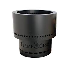 On the other hand, the use of a fire pit with a round base (not one with legs) like those from the solo stove or flame genie model range, on this barrier, would work fine imho. Flame Genie Wood Pellet Firepit Free Uk Delivery