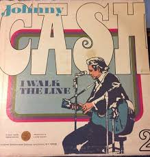 Johnny Cash I Walk The Line 2 With Jeannie C Etsy Johnny Cash Lp Albums Walk The Line