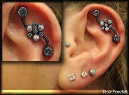 Fresh Floating Industrial With Anatometalinc On Meghan Helen Safepiercing Appmember Anatomet Earings Piercings Unique Ear Piercings Helix Piercing Jewelry
