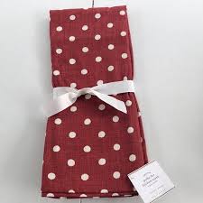pottery barn set of 2 polka dot kitchen