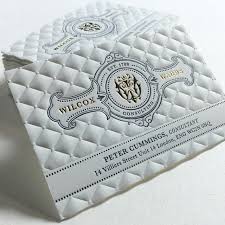 Exclusive to jukebox, our 100% genuine cork business cards offer a truly unique look and feel for your brand. 3d Embossed Foiled Business Cards On Behance