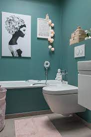 Bad mit kleinem fenster weiss. Fruhlingshaftes Bad In Tuerkis Und Rosa Schon Bei Dir By Depot