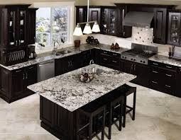 home interior, black kitchen cabinets