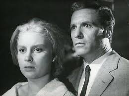 ELSA DANIEL y FRANCISCO RABAL en "La mano en la trampa" (Leopoldo Torre  Nilsson, 1961) ELSA DANIEL (1938-2017) debutó en El abuelo (1954) y recibió  el Premio Revelación. Filmó 27 peliculas, como