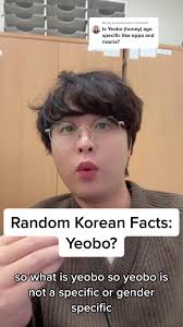 What is Yeobo in Korean? Definition and Pronunciation