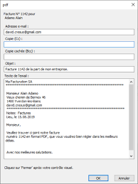 Information and translations of envoi in the most comprehensive dictionary definitions resource on the web. Envoi De Documents Par E Mail Cresus Facturation Support Cresus