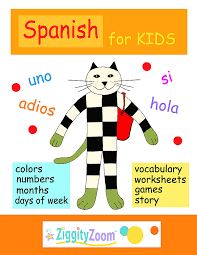 Spanish is a romance language spoken in spain and in most of central and. Spanish For Kids Printables Activities And Vocabulary Workbook