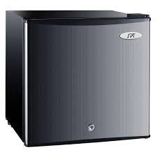 On upright freezers with a control panel on the front of the door, if the temperature is too warm, you will. Spt 1 1 Cu Ft Upright Compact Freezer In Stainless Steel Energy Star Uf 114ss The Home Depot