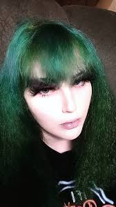 What do you think of my green hair?