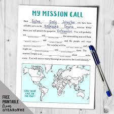 Lds missionary name badge clipart. A Year Of Fhe Year 02 Lesson 09 Missionaries