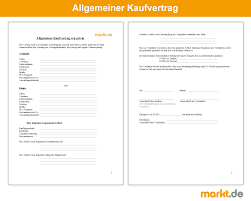 Maybe you would like to learn more about one of these? Allgemeiner Kaufvertrag Von Privat Markt De