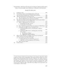 A report or formal complaint of alleged prohibited. Pdf Crying Wolf The Use Of False Accusations Of Abuse To Influence Child Custodianship And A Proposal To Protect The Innocent