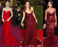 Red Rules At The 2011 Oscars Celebrity Dresses Red Gowns Dresses