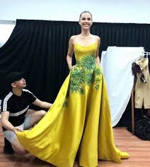 In her final walk, miss universe 2018 catriona gray donned another creation of mak tumang — the same designer behind the iconic lava gown she wore during her coronation. Amaranthine