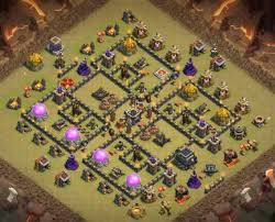 By putting your th towards the outside of your base it makes room for the more important buildings in the center, thus strengthening your. Clas Of Clans