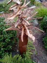 Knuppelbaum Meine Arbeit Gartenprojekte Holz Und Stein Garten